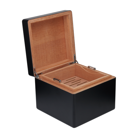 WÜRFEL-HUMIDOR SCHWARZ 001316 ST DUPONT