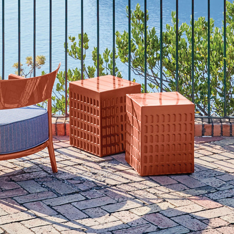 EUR HOCKER ROT BODEN 08855/02 KARTELL ROT