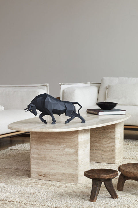 LLADRO' TORO MATE SCHWARZ 01009593