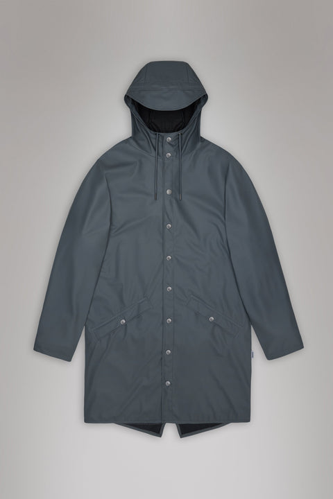 REGENMANTEL LANGE JACKE S W3 12020 RAINS LAGOON BLUE