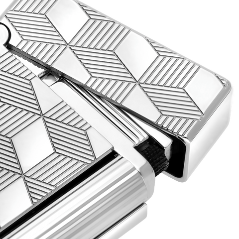 LI INITIAL CUBE PALLADIUM FEUERZEUG 020840 ST DUPONT