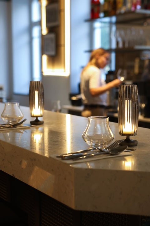 L GUN LAMP ART. STY-SH13WG STYLISTIC WAVES GRAU