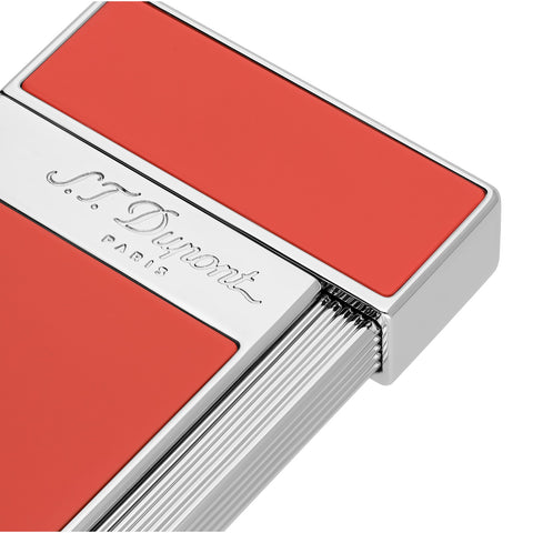 SLIMMY CORAL CHROME FEUERZEUG ART. 028006 ST DUPONT
