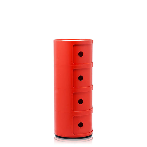 KARTELL RED MODULAR 4-ELEMENT NACHTTISCH