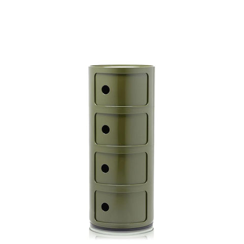 MODULAR NACHTTISCH 4 ELEMENTE 0498518 KARTELL GRÜN