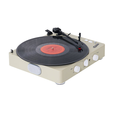 GIRADISCHI MK II BRAD RETRO PLATENSPELER IVORY GAD00113-1 GADHOUSE BROWN