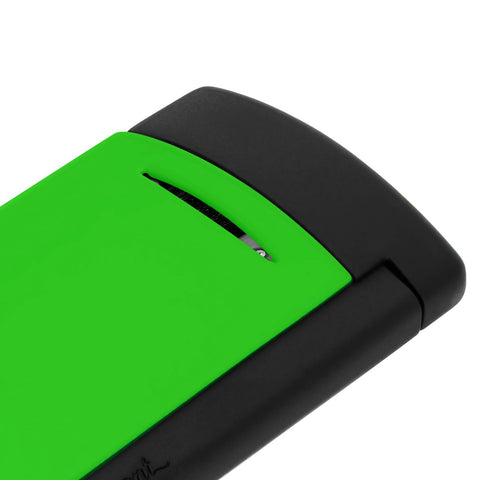 BQ MINIJET FLUO VERT FEUERZEUG ART. 010872 ST DUPONT