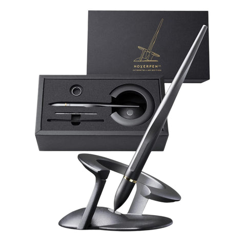 HOVERPEN INTERSTELLAR SPACE BLACK/18K GOLD PLATED SHINTE101 NOVIUM