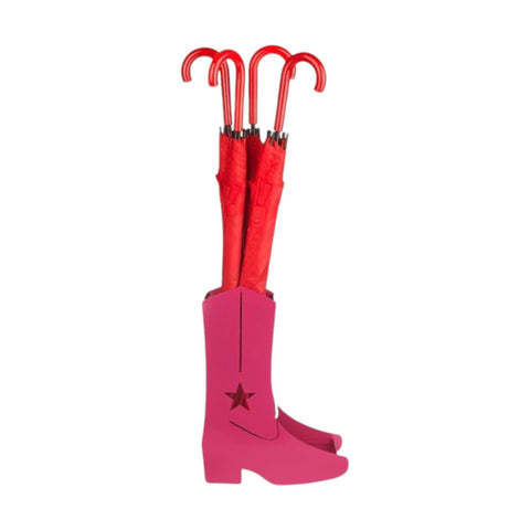PORTAOMBRELLI METALLO BOOTS ROSA COUNTRY 27990 BALVI