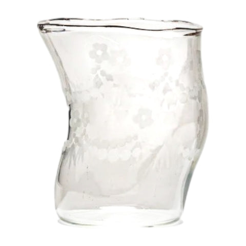 KLASSISCHES GLAS AUF SÄURE - SPRING Cm. 7,7x5,9 h. 9,1 ART11242 SELETTI