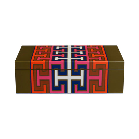 LACKBOX MADRID BOX MEDIUM ART. 33184 JONATHAN ADLER MEHRFARBIG