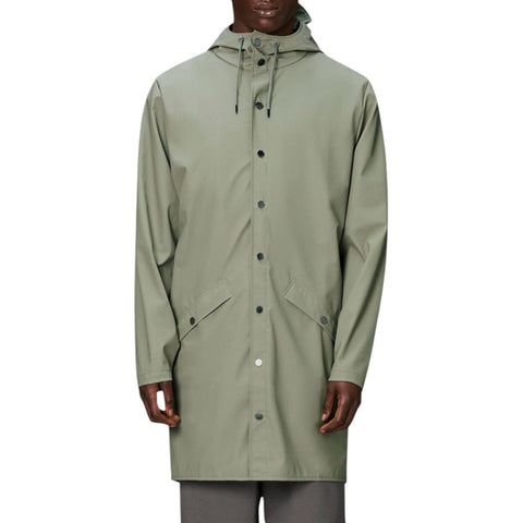 REGENMANTEL LANGE JACKE S W3 12020 RAINS DRIFT GREEN