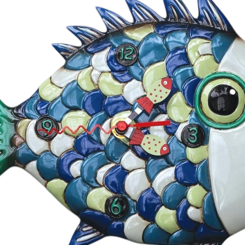 CLOCK FISH ALLEN DESIGNS