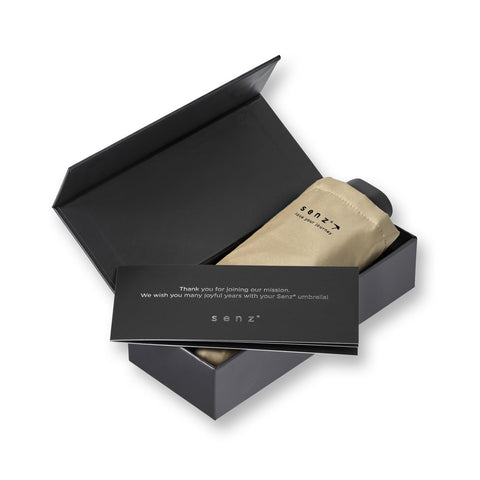 OMBRELLO MICRO - CHAMPAGNE BROWN ART. 1010-0235 SENZ