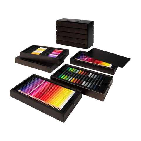 FABER CASTELL ART & GRAPHIT HOLZKOFFER IN LIMITIERTER AUFLAGE ART 110052