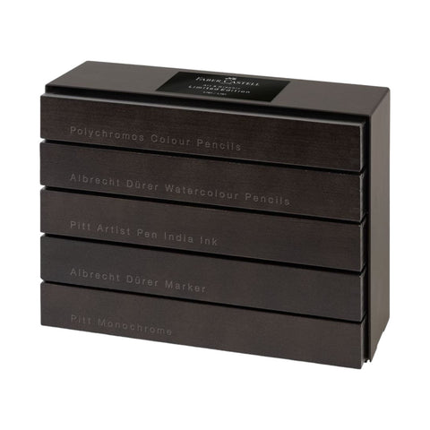 FABER CASTELL ART & GRAPHIT HOLZKOFFER IN LIMITIERTER AUFLAGE ART 110052
