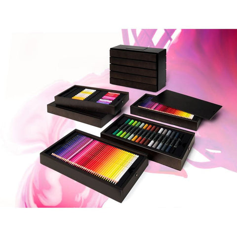 FABER CASTELL ART & GRAPHIT HOLZKOFFER IN LIMITIERTER AUFLAGE ART 110052