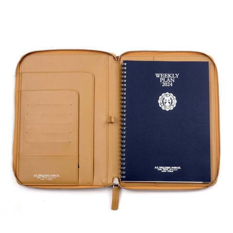 AGENDA 2024 CLEVER GIALLO 765402U404 SPALDING