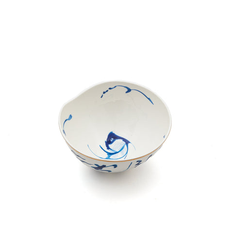 KLASSISCHE TERRINE AUF SÄURE Cm.18,3x18,1 h.9,4 - KOI ART. 11282 SELETTI