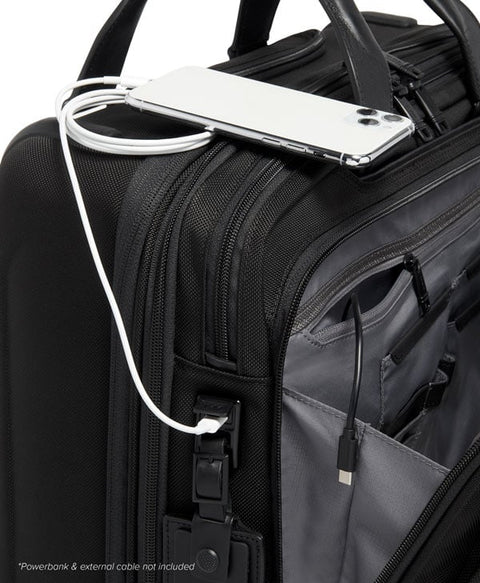 TROLLEY ALPHA DELUXE 4-ROLLEN LAPTOPTASCHE AKTENKOFFER 117158/1041 TUMI SCHWARZ