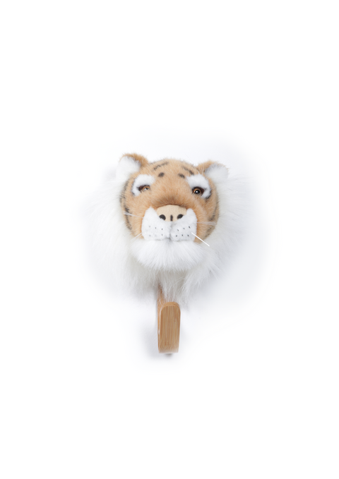 TIGERKOPF-KLEIDERHAKEN ART. WS5058 WILD & SOFT BROWN