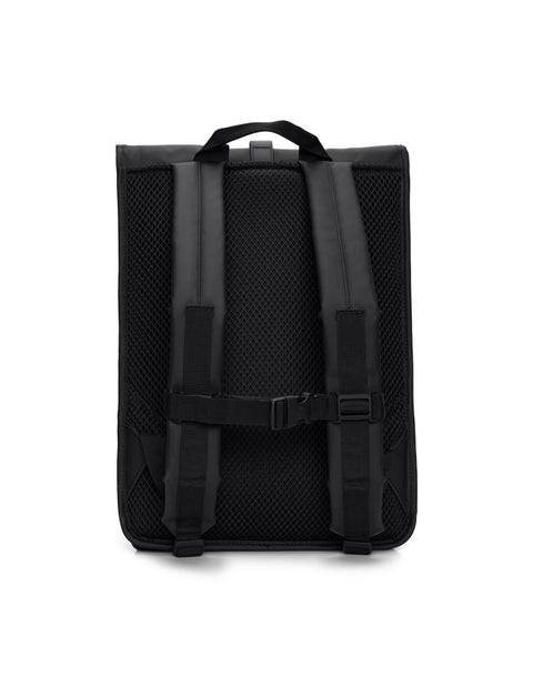 ZAINO ROLLTOP RUCKSACK W3 13320 RAINS BLACK