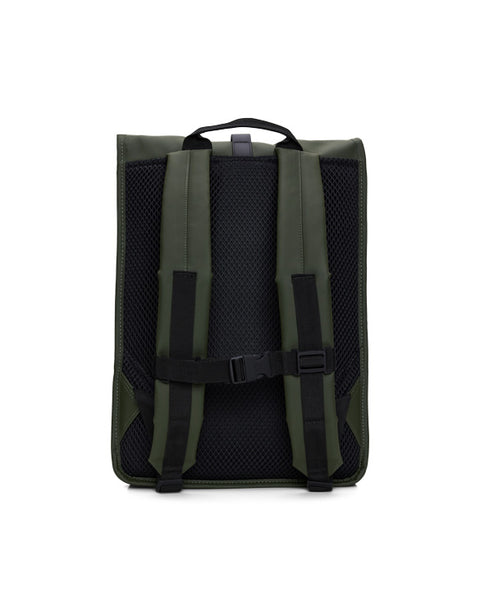 ZAINO ROLLTOP RUCKSACK W3 13320 RAINS GREEN