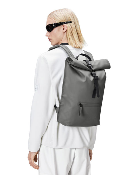 RAINS ROLLTOP RUCKSACK W3 GRAU ART.13320