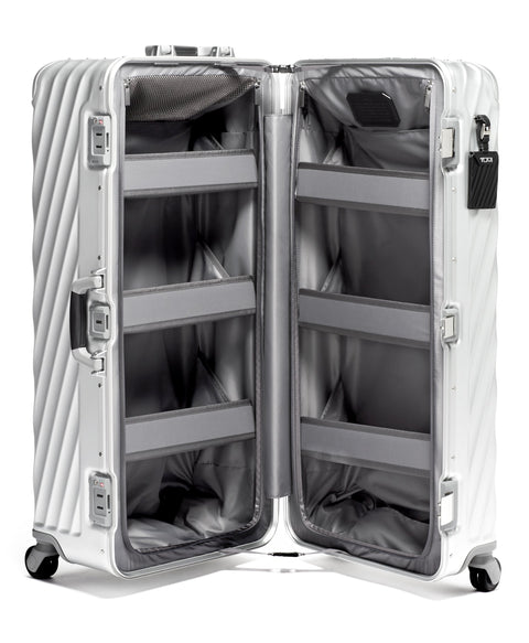 TROLLEY 19 GRAD ALUMINIUM ROLLKOFFER 87CM 135598-1776 TUMI SILBER