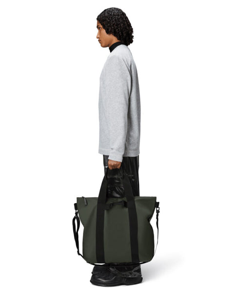 BORSA TOTE BAG W3 14150 RAINS GREEN