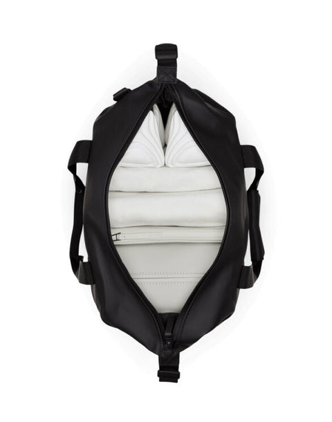 HILO WEEKEND BAG SMALL W3 BLACK GRAIN ART. 14220 RAINS BLACK