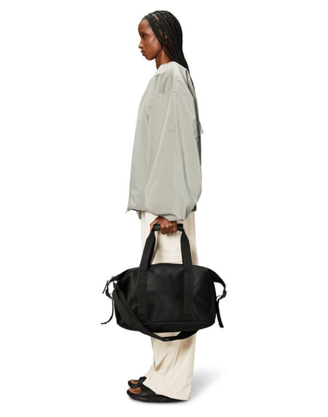 HILO WEEKEND BAG SMALL W3 BLACK GRAIN ART. 14220 RAINS BLACK