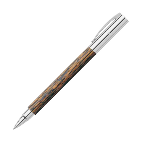FABER CASTELL AMBITION ROLLERKUGELSCHREIBER AUS KOKOSHOLZ ART. 148120