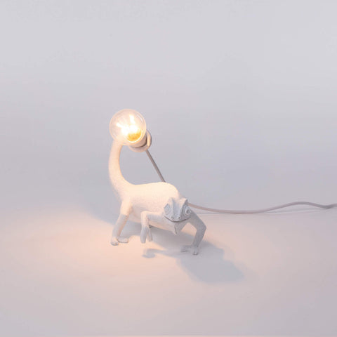HARZLAMPE CHAMELEON LAMPE CM.17X9H.14 USB ART.15090 SELETTI WEISS