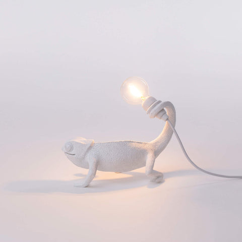 HARZLAMPE CHAMELEON LAMPE CM.17X9H.14 USB ART.15090 SELETTI WEISS