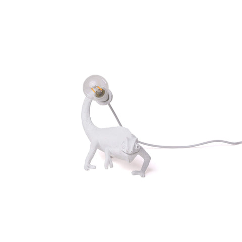 HARZLAMPE CHAMELEON LAMPE CM.17X9H.14 USB ART.15090 SELETTI WEISS
