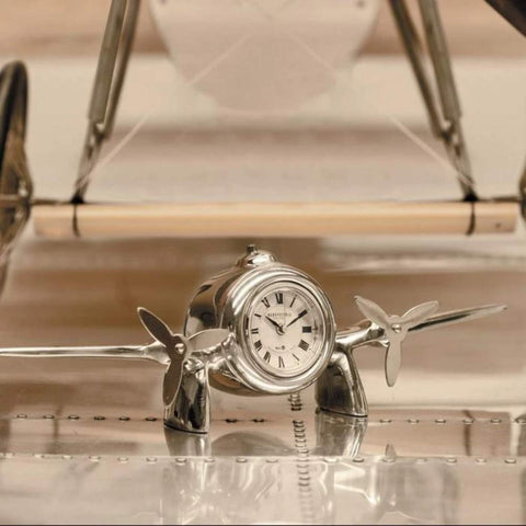 AP104 AUTHENTIC MODELS METALL UHR FLUGZEUG