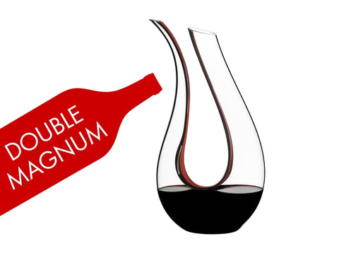 DECANTER HANDMADE 3000 CCM AMADEO DOUBLE MAGNUM 1756/80 RIEDEL TRANSPARENT