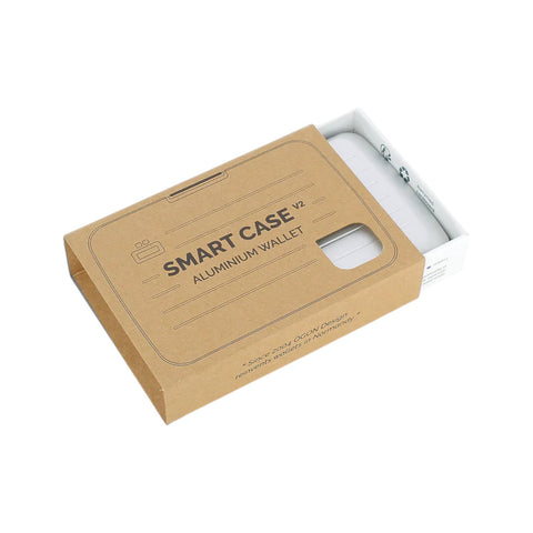 PORTATESSERE SMART CASE V2 SILVER OGON DESIGN