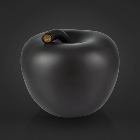 EVA MELA IN CERAMICA LAVAGNA GRANDE NERO
