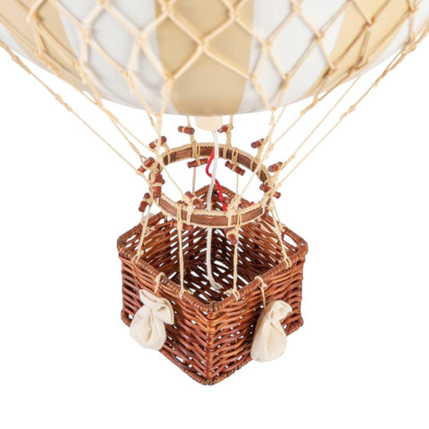 WEISS/ELFENBEIN HEISSLUFTBALLON 32 CM AP163W AUTHENTISCHES MODELL