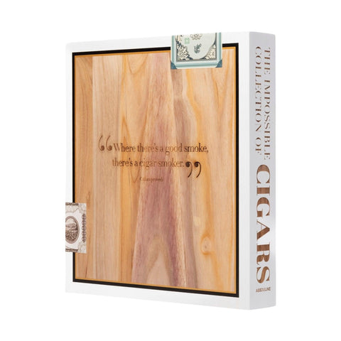 LIBRO THE IMPOSSIBLE COLLECTION OF CIGARS ASSOULINE WHITE