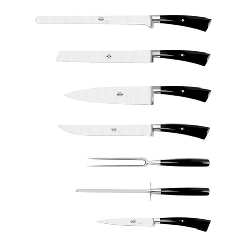PLENUM SCHWARZ DAS KLEINE SCHNITZMESSER 7 STK ART 2532 BERTI COLTELLERIE