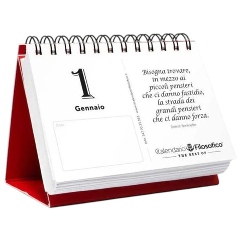 Ewiger dreieckiger philosophischer Kalender Das Beste in der Zeit