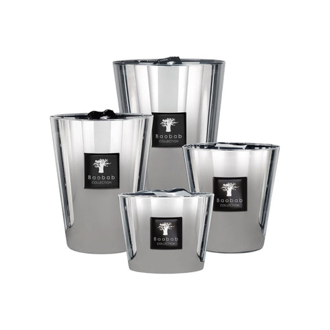 BAOBAB KERZE MAX 10 PLATIN ART. MAX10PLA