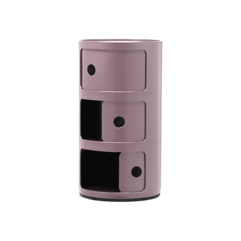 MODULAR NACHTTISCH 3 ELEMENTE MALVA 04967/MV KARTELL LILA