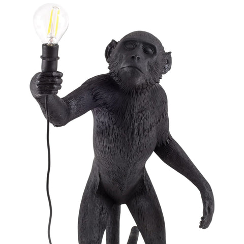 AFFENLAMPE STEHEND OUTDOOR 14920 SELETTI SCHWARZ