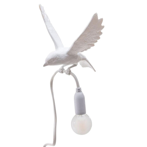 LAMPADA SPARROW LANDING ART15310 SELETTI WHITE