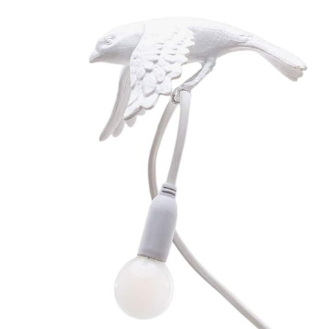SELETTI 15311 SPARROW-LANDING RESIN USB-LAMPE MIT KLEMME