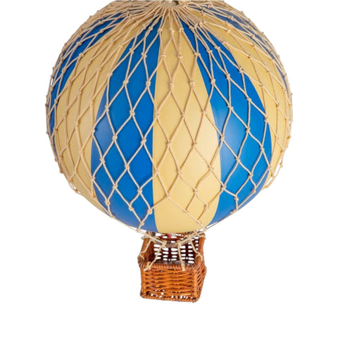Heißluftballon 18cm Blau AP161D Authentic Models
